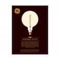 thumbnail image 3 of GE 93099992 LED Vintage Light Bulb, G63, Warm White, Amber Bulb, 350 Lumens, 6.5 Watt - Quantity 1, 3 of 5