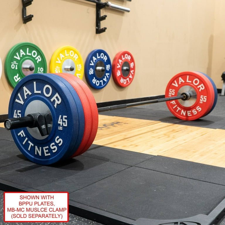 Free Shipping Valor Fitness Lifting Workout Barbell Olympic Deadlift Bar 45lb 90.5in Max Weight 1200lbs Walmart Walmart