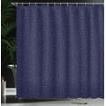 thumbnail image 3 of Ambesonne Dark Blue Shower Curtain, Repetition Starry Night, 69"Wx70"L, Dark Blue Navy Blue, 3 of 4