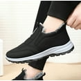 thumbnail image 4 of Unisex Winter Slip-On Shoes  Fleece Lined & Thickened Sole for Extreme Warmth in Cold Weather, 4 of 11