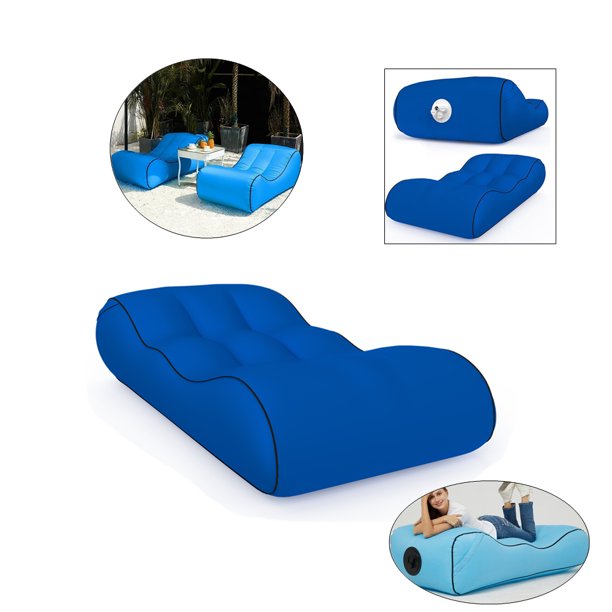 Portable Inflatable Sofa Air Bed Lazy Comfortable Air Chair Home