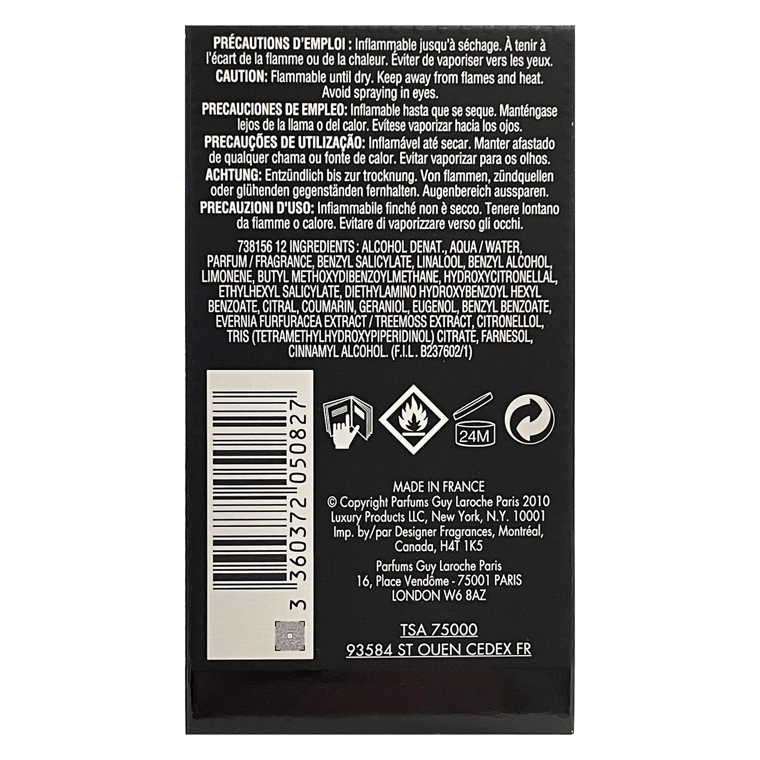 Drakkar Noir Eau De Toilette For Men, 1 Oz photo 8