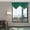 51.18x23.62Inch 02-Green, variant on Decorative Triangular Valance Curtains, Durable Solid Color Short Curtain for Window Decorations 51.18x23.62Inch Green