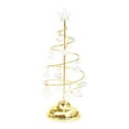 thumbnail image 1 of Lámpara de mesa de hierro con forma de árbol de Navidad, luz de noche para niños, regalos para interiores Oro L, 1 of 8