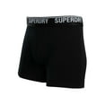 thumbnail image 3 of Superdry 3 Pack Organic Cotton Boxer Briefs, Black, 3 of 6