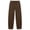 Brown, variant on FSYBOA Boys Fleece Sweatpants Size 10-12T, Straight-leg Relaxed Fit Elastic Waist Open Bottom Kids Athletic Pants with Pockets Black