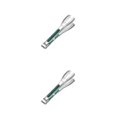 thumbnail image 1 of Kearding Alimento Tong BBQ Grill Steak Pan Clip Herramientas de cocina Acero inoxidable Buffet Cake Utensilios Accesorios de cocina 7 pulgadas 7 pulgadas 2piezas, 1 of 6
