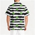 thumbnail image 6 of Fgvctg Mens St. Patrick's Day Scrub Tops Casual Short Sleeve Cute Shamrock Print Scrubs Tops Plus Size V Neck Work Shirts Scrub Workwear Nurse Uniform Medical T Shirts with Pockets Dark Green 4XL, 6 of 6