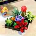 thumbnail image 2 of Blocks 771PCS 9in1 Succulents Bonsai Building Blocks 10309 Botanical Collection Desk Decoration Assemble Toy Gift For Kid Girl, 2 of 7
