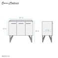 thumbnail image 7 of Annecy 36" Bathroom Vanity in White - Cabinet Only, 7 of 7