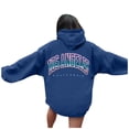 thumbnail image 2 of Los Angeles Hoodie 2025 Y2K Graphic Hoodies with Pockets Streetwear Hooded Sweatshirt Hoodie Women Pullover, 2 of 8