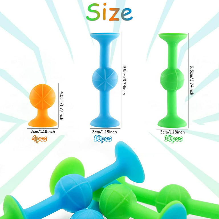 Popdarts Original Game Set Blue and Green Indoor Outdoor Suction Cup T