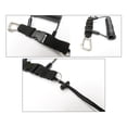 thumbnail image 3 of Hebilla de Cordón perfecl para cámara de buceo canoa cámara de cuerda de seguridad Cordón en espiral perdido para herramienta de submarinismo Negro, 3 of 7