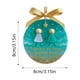 thumbnail image 2 of Adorno de cristal marino de la amistad. Recuerdo de amistad eterna. Adorno de corazón de la amistad para colgar. Arte de cristal marino para amigos., 2 of 4
