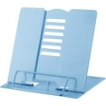 thumbnail image 1 of Light Blue Kids' Reading & Study Aid, Non-Slip, Foldable for Kitchen, Office, School Multi-Level Adjustable Cookbook Stand, 1 of 7