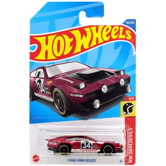 Hot Wheels Dimachinni Veloce HW Daredevils New Model 4/5 163/250