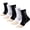 Black, variant on 5 Pairs Ankle Brace Compression Sleeves - 8-15 mmHg Open Toe Compression Socks for Women & Men , Relief for Swelling, Plantar Fasciitis, and Sprains – Step into Comfort and Stability