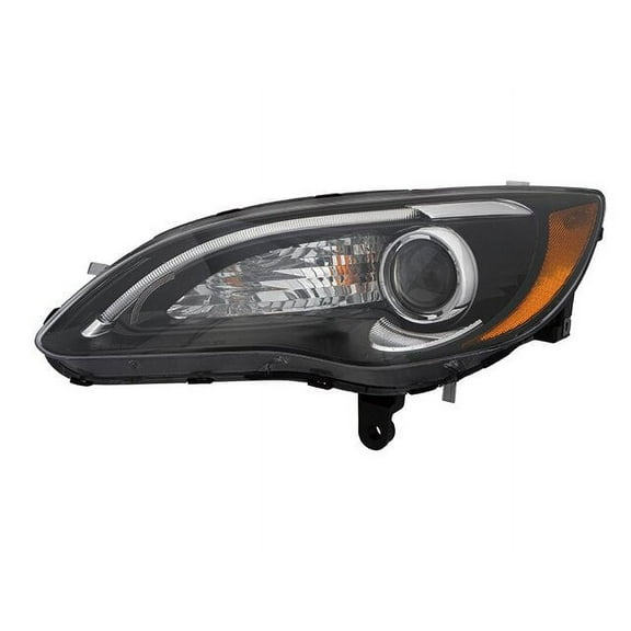 Left Headlight Assembly - Compatible with 2011 - 2014 Chrysler 200 2012 2013