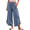 Leopard Print_#03, variant on Women Y2k Wide Leg Jeans Polka Dots Elastic Waist Tulip Hem Casual Cropped Denim Pants with Pockets