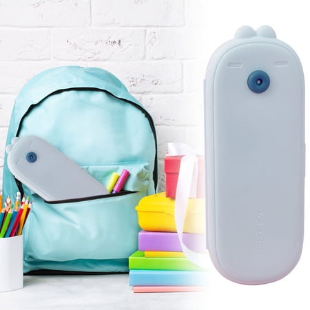 NANDIYNZHI Pencil Case Wear Resistant Pencil Case Multiple Compartments Lightweight Fits Easily in Backpacks Cute Pencil Case Small Pencil Case Pen Case Suitable for Stationery Storage Style A
