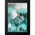 thumbnail image 2 of Urban Epiphany 11x14 Black Modern Framed Museum Art Print Titled - Dream of Childhood Teal, 2 of 5