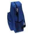 thumbnail image 3 of Throw Back Retro Minimal 600D Polyester Old School Backpack Royal Blue, 3 of 4