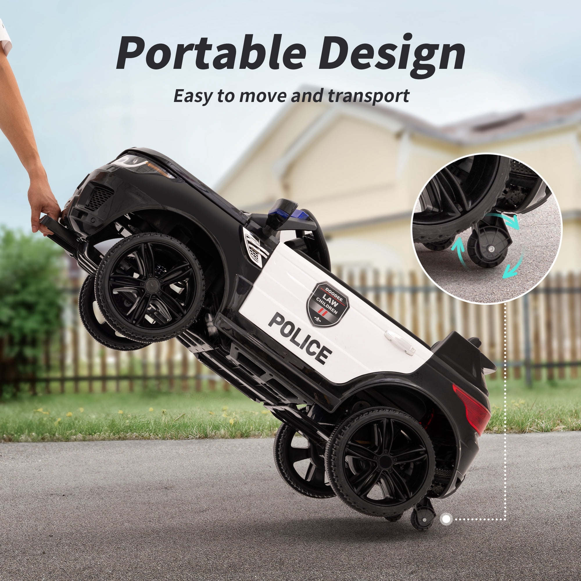 Hikiddo Electric Car for Kids, Licensed Ford-Shelby F-150 12V Ride on Truck Toys for Toddlers w/ Remote, 2-Hour Drive Time - Black