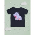 thumbnail image 3 of Sitting Hippo T-Shirt Infant -Image by Shutterstock,  6 Months, 3 of 4