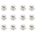 thumbnail image 1 of 12Pcs Bombilla DC 12V T3 1206-SMD LED Verde Auto Coche Luz de Tablero Panel, 1 of 1