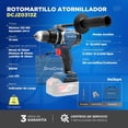 thumbnail image 2 of Rotomartillo DongCheng 1/2 Pulg DCJZ0313 20V Maletín Sin Bat, 2 of 12