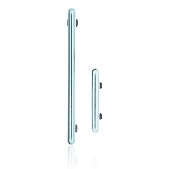 Boutons Rigides de Remplacement (Puissance / Volume) Compatibles pour Samsung Galaxy S20 FE 4G / 5G (Menthe Nuage)