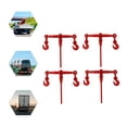 thumbnail image 4 of Chain Binder, Ratchet Load Binder 9200lbs Capacity, Ratchet Lever Binder with Hooks, Adjustable Length, Ratchet Chain Binder for Tie Down, Hauling, Towing, 3/8in x 1/2Inch, 4 of 7