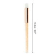 thumbnail image 2 of Unique Bargains 1 Pc Rhinestone Nose Brush for Bathroom Yellow Plastic Handle Nylon Hair, 2 of 5