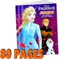 thumbnail image 4 of Libro para colorear Disney Frozen 2 Arts Crafts con papel perforado, 4 of 8