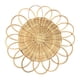 thumbnail image 5 of Cesta Colgante Perfecl Decoración Rústica Mimbre Tejido Cesta Poco Profunda, 5 of 8