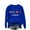 Blue, variant on Long Sleeve Shirts for Women Hemlock Hooded Long Sleeved Casual Printed Sweatshirt