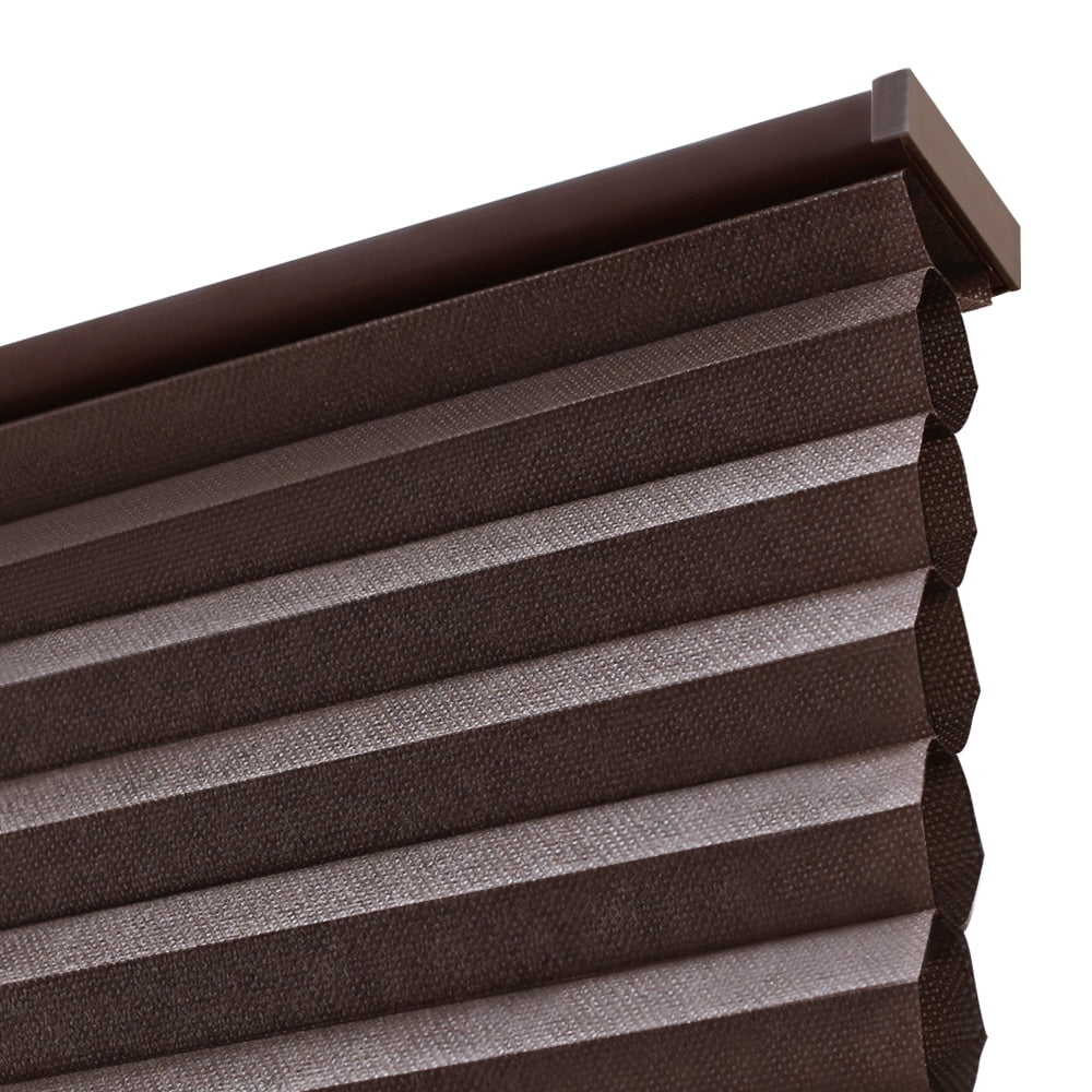 Lumi Cordless White/ Ivory/ Mocha Honeycomb POP Shades Light Filtering 34 W x 64 H Inches - Mocha