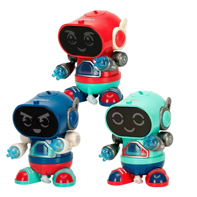 Educational Toys for Kids 5-7 Children Dancing Electric-rock Robot With  Light And Music for Boys And Girls Plastic Remote control robot 