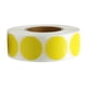 thumbnail image 3 of 500 Etiquetas Redondas de Puntos Circulares de 1 con Bolsillo para Archivos 8 Colores Amarillo Sunnimix, 3 of 8