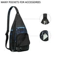 thumbnail image 4 of Cyberpunk Gamer Sling Backpack - Retro Console Design with Colorful Graffiti Pattern, Anti-Theft Shoulder Pack for Travel & School, 4 of 4