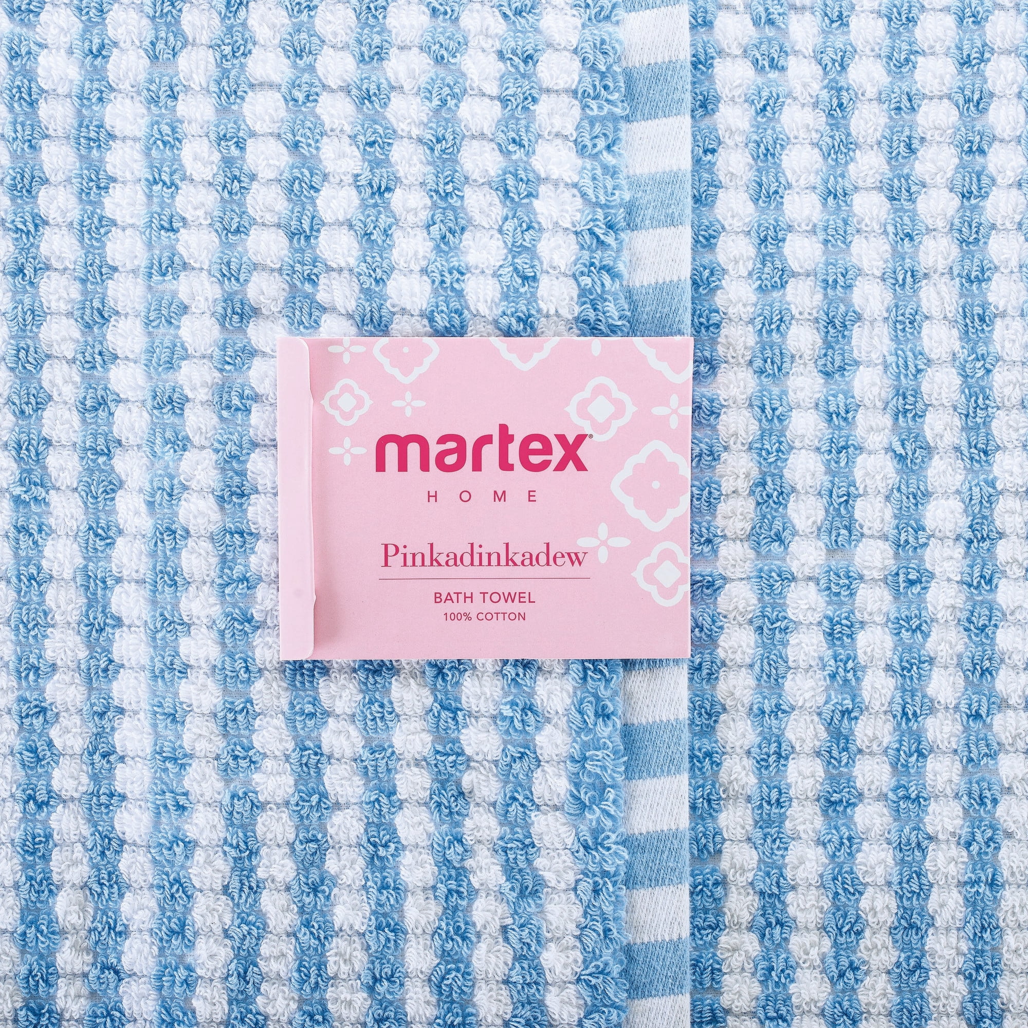 Martex Contemporary,Traditional,Vintage,Shabby Chic Cotton Bath Towel Collection , White,Red,Pink,Multi-color