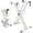 KS 2X WHITE, variant on 5 Core KS 2X Heavy Duty Double X Keyboard Stand, Adjustable Digital Electric Piano Riser with Secure Locking Strap, Stable Synthesizer Holder for 61/76/88 Key Keyboards
