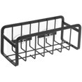 thumbnail image 7 of HOMEMAXS  Sponge Holder for Kitchen Sink Soap Accessories Dish Cloth Black, 7 of 7