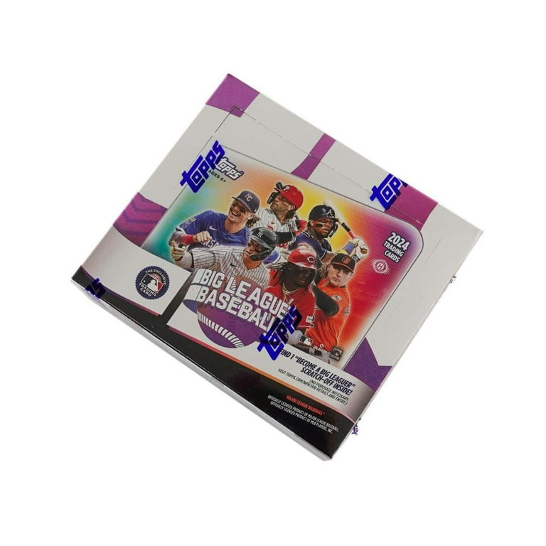 未開封品 2024 Topps Big League Baseball Amazon.com: 2024 Topps Big League Baseball Blaster Box
