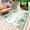 Green, variant on Green Leaf Outdoor Rug 4x6 Ft - Reversible Patio Rug Outdoor Camping Rugs, Country Blue Purple Botanical Plant Fruits Washable Indoor Outdoor Area Rugs, Non-Slip Outdoor Carpet Runner for Deck/Porch