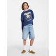 thumbnail image 2 of Weekend Academy Boys Baggy Denim Shorts, Sizes 4-18, 2 of 5