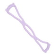 thumbnail image 4 of Banda de resistencia para fitness con forma de 8, elástica, agradable para la piel, para brazos y hombros, equipo de ejercicio para moldear el cuerpo, color morado, 4 of 14