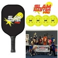 thumbnail image 2 of Slam Master Pickleball Paddle All Ages, 4 Pickleball Balls, 2 of 3