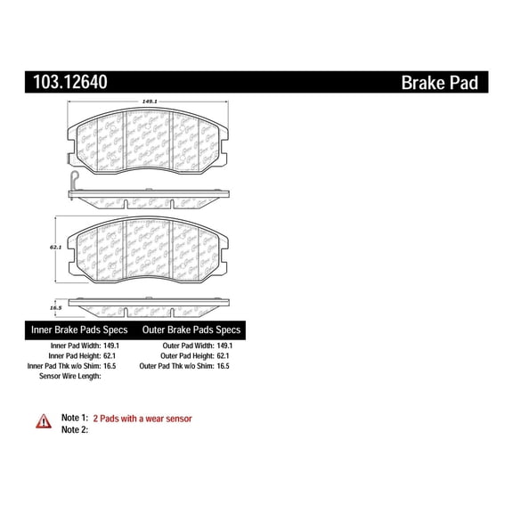 Disc Brake Pad Set