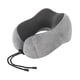 thumbnail image 1 of Almohada de con soporte para cuello, ligera, , compacta, multifuncional, de espuma viscoelástica, con funda extraíble para oficina y Gris claro, 1 of 7
